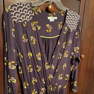 Boden US10 faux wrap dress